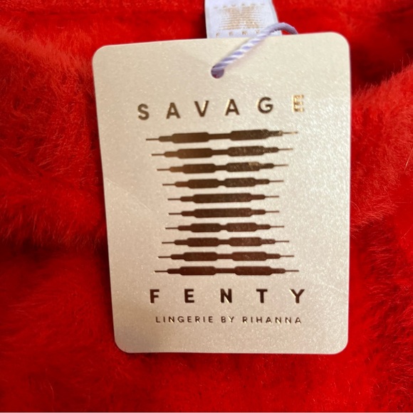 Savage X Fenty By Rhianna NWT Fluff It Up Booty Short Size XL - Picture 6 of 8